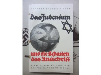 Rare anti-jewish book Judaism and the shadows of the Antichrist 1938