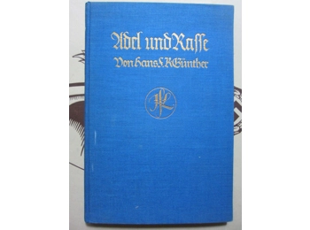 Nobility and Race Dr. Hans Gunthner 1926