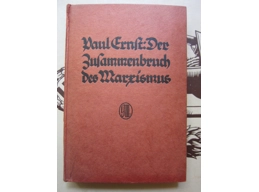 The collapse of Marxism by Paul Ernst 1919