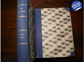 Two large folders die Werhmacht magazine years 1938 1939 1940