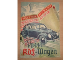 Your KdF car. The KdF car. Executed will of the Führer 1938