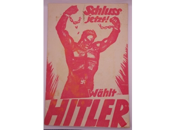 Enough now! The German people elect Hitler 1932 booklet