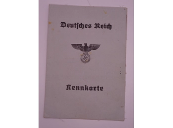Original Third Reich Identification card