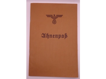 Original Nazi era Ancestor passport
