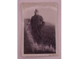 Photo of unknown soldier on a field