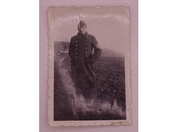Photo of unknown soldier on a field