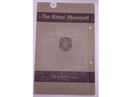 The small ancestor passport. Ancestor map