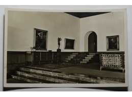 The Berghof Obersalzberg. Partial view from the large hall
