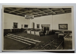 The Berghof Obersalzberg. Large hall postcard
