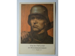 Day of the NSDAP in the General Government August 15 - 17, 1941 postcard