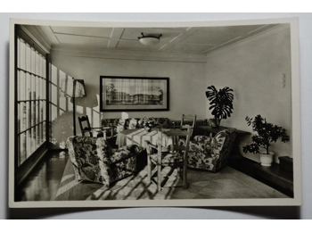 The Berghof Obersalzberg. Winter garden postcard