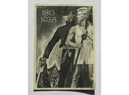 German Gymnastics and Sports Festival in Wroclaw 1938 Third Reich Nazi Germany postcard