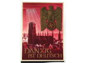 Gdansk is German postcard