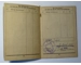 Original post WW2 labour book in the name of Joachim Wiemann