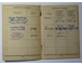 Original post WW2 labour book in the name of Joachim Wiemann