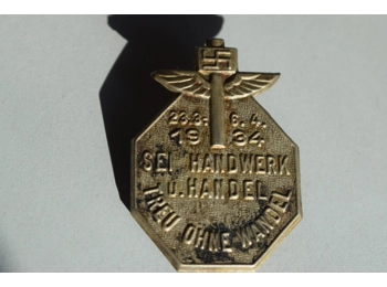 Original German Nazi workers badge 1934