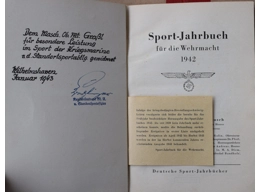 WW2 Third reich Wehmacht sport yearbook 1942