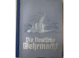 Original german Third Reich cigarette picture album Die deutsche Wehrmacht