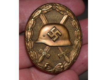 Original Third Reich black wound badge