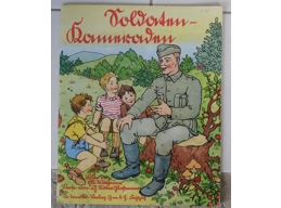 Original Third Reich children propaganda book about the Wehrmacht