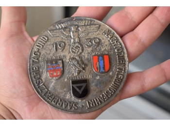 Original Third Reich NSKK plaque 1939