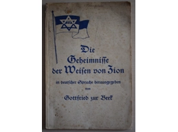 Original Protocols of the Elders of Zion 1923