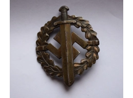 SA sport badge in bronze Third Reich