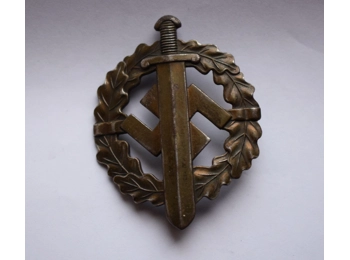 SA sport badge in bronze Third Reich