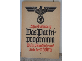 Original book NSDAP party program 1941