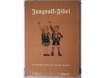 Original Third Reich nazi children's book Jungvolk Fibel