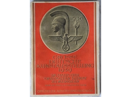 Nazi art exhibition catalogue 1939