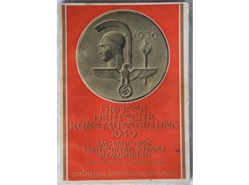 Nazi art exhibition catalogue 1939