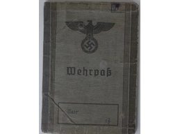 Original Nazi Germany soldiers book