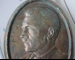 Original Third Reich Adolf Hitler bronze plaque