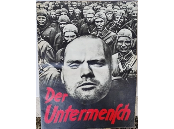 EXTREMELY RARE ORIGINAL NAZI MAGAZINE DER UNTERMENSCH (THE SUB-HUMAN)