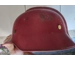 German Firefighter's red helmet