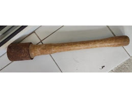 Original German WW2 Solid Wood Stick Training Grenade M24