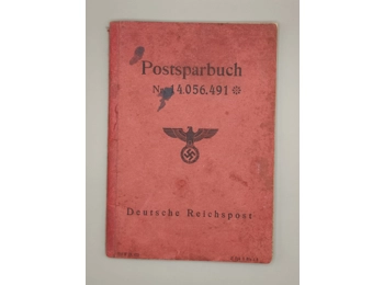 WW2 German Postal Savings Book Deutsche Reichspost