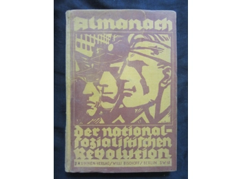 Almanach of the national socialist revolution 1933