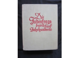 Rare anti jewish book The jewish question through 5 centuries