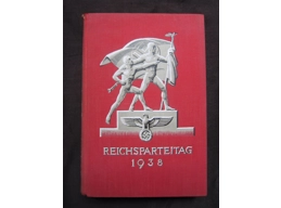 Reichsparty day of labour 1938 Reichsparteitag book