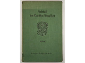 Original Nazi hunting organization yearbook 1936/37
