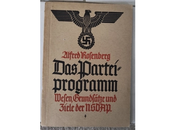Original book NSDAP party program 1941