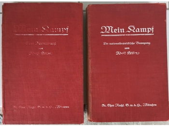 Mein Kampf Adolf Hitler 1st vol 1926 2nd vol 1927