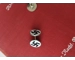 Original nazi enamel double swastika cufflinks