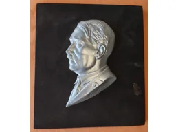 WW2 German Adolf Hitler metal wall plaque