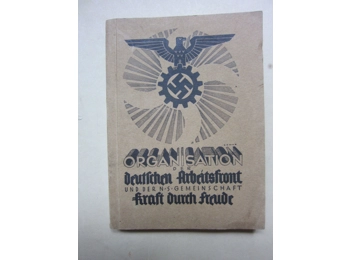 Third Reich KDF DAF organisation book