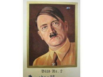 Original Nazi cigarette collector card album Men of the Third Reich