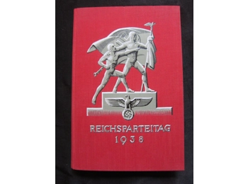 ORIGINAL NAZI ILLUSTRATED BOOK - THE PARTY DAY GREATER GERMANY