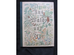 THIRD REICH NATURE AND PLANTS BOOK